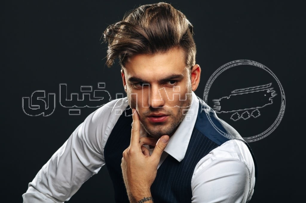 تصویری از مدل آرایشگری مردانه